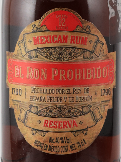 El Ron Prohibido 12 Year Old (Parallel Import) - image 2
