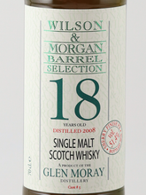 Load image into Gallery viewer, Wilson &amp; Morgan Glen Moray 18 Year Old 2008 51.4% - image 3