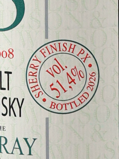 Wilson & Morgan Glen Moray 18 Year Old 2008 51.4% - image 8