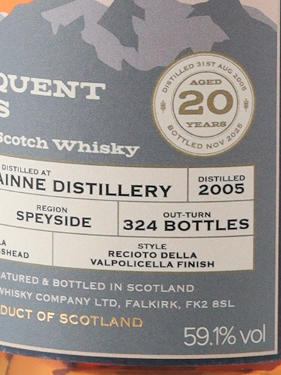 Infrequent Flyers Allt-a-Bhainne 20 Year Old 2005 59.1% - image 7
