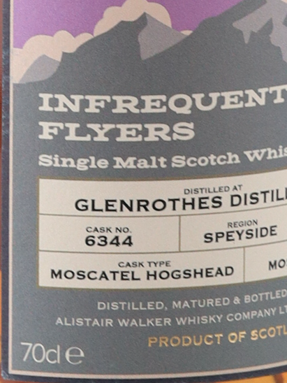 Infrequent Flyers Glenrothes 16 Year Old 2009 58.1% - image 6