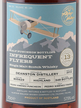 Load image into Gallery viewer, Infrequent Flyers Deanston 13 Year Old 2012 57.9% - image 3