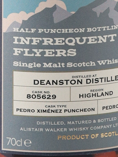 Infrequent Flyers Deanston 13 Year Old 2012 57.9% - image 6