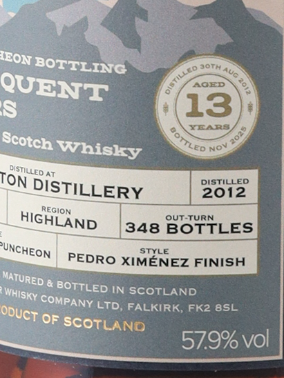 Infrequent Flyers Deanston 13 Year Old 2012 57.9% - image 7