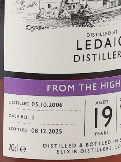 The Single Malts of Scotland Ledaig 19 Year Old 2006 55.6% 700ml - image 6