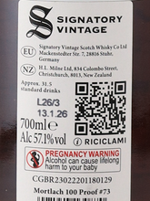 Load image into Gallery viewer, Signatory Mortlach 11 Year Old 2014 57.1% - image 7