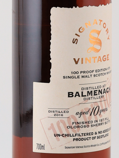 Signatory Balmenach 10 Year Old 2016 57.1% - image 3