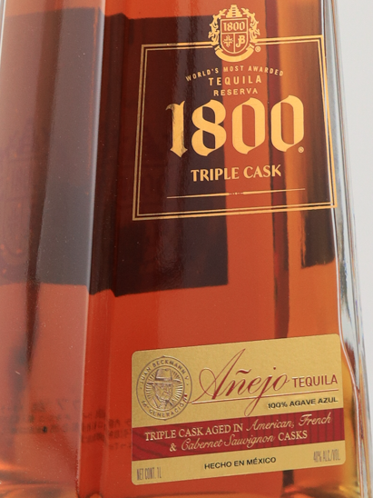 Jose Cuervo 1800 Anejo Triple Cask 1L - image 5