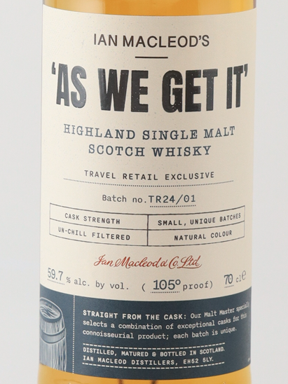 As We Get It Highland Single Malt 59.7% - image 2