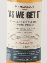 Load image into Gallery viewer, As We Get It Highland Single Malt 59.7% - image 2