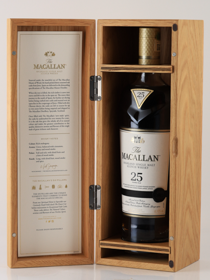 The Macallan 25 Year Old Sherry 2019 Release (Official Import) - image 3
