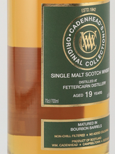 Load image into Gallery viewer, Cadenhead's Original Collection Fettercairn 19 Year Old 46% - image 3