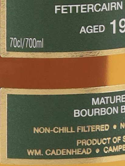Cadenhead's Original Collection Fettercairn 19 Year Old 46% - image 5