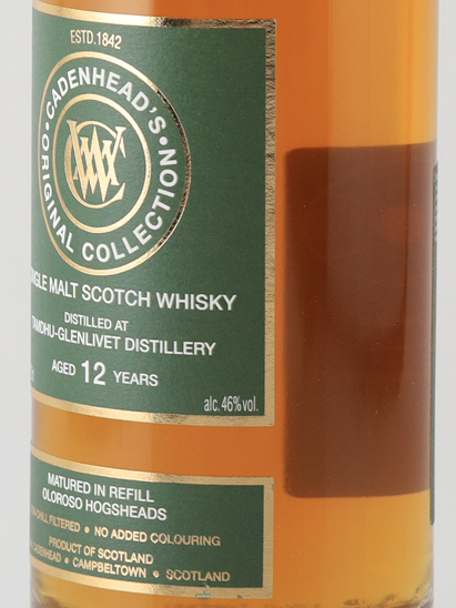 Cadenhead's Original Collection Tamdhu 12 Year Old 46% - image 4
