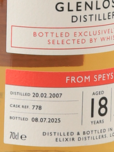 Load image into Gallery viewer, The Single Malts of Scotland Glenlossie 18 Year Old 2007 54.4% - image 6