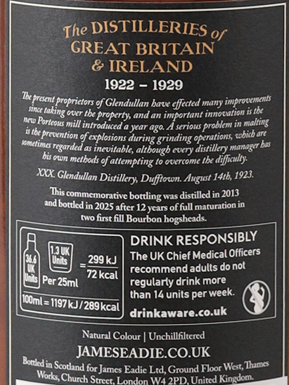 James Eadie Glendullan 12 Year Old 2013 52.3% - image 7