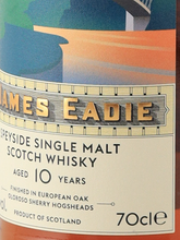 Load image into Gallery viewer, James Eadie Speyside Single Malt 10 Year Old 48.3% - image 6