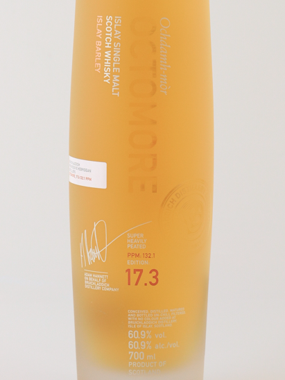 Octomore 17.3 Islay Barley 60.9% 700ml (Bottle Scuffs) - image 3