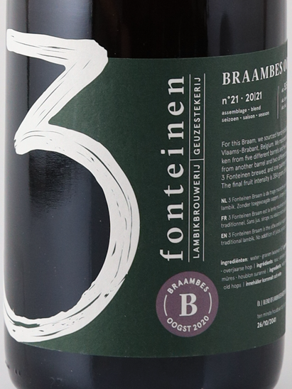 3 Fonteinen Braambes Oogst 2020 20/21 750ml - image 4