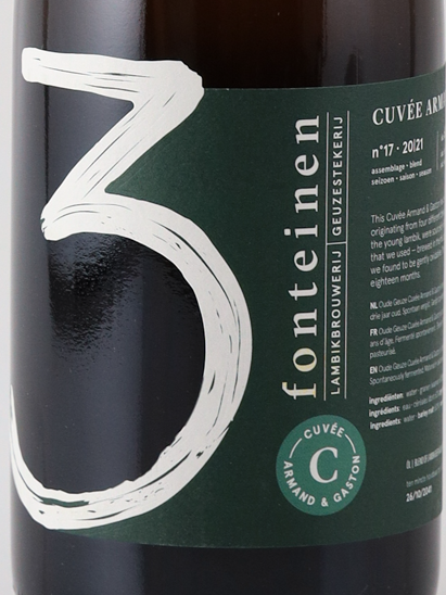 3 Fonteinen Cuvee Armand & Gaston 20/21 750ml - image 4