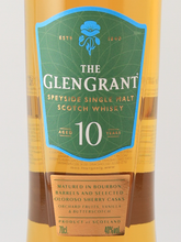 Load image into Gallery viewer, Glen Grant 10 Year Old New Label (Official Import) - image 3