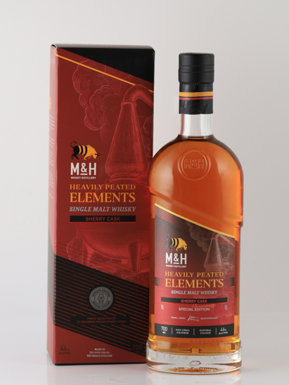 M&H Elements Sherry Heavily Peated - image 2