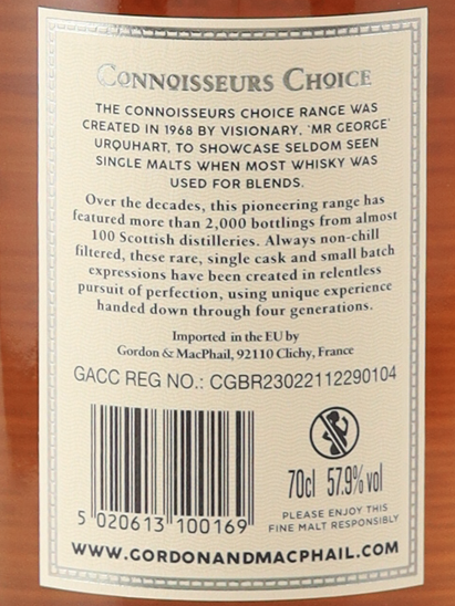 Connoisseurs Choice Cask Strength Craigellachie 21 Year Old 2002 57.9% - image 8