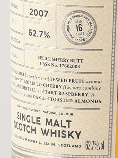 Connoisseurs Choice Cask Strength Glenrothes 16 Year Old 2007 62.7% - image 7