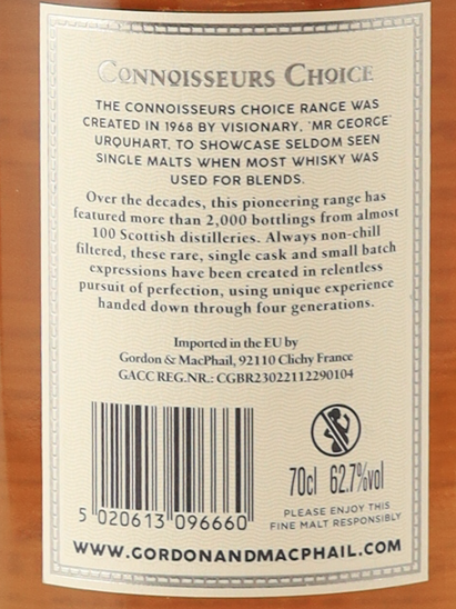 Connoisseurs Choice Cask Strength Glenrothes 16 Year Old 2007 62.7% - image 8