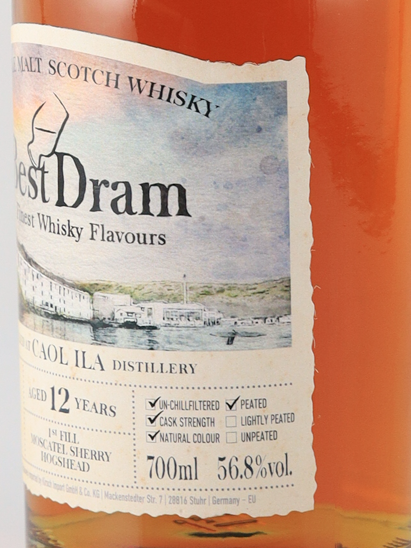 Best Dram Caol Ila 12 Year Old 2013 56.8% 700ml - image 4