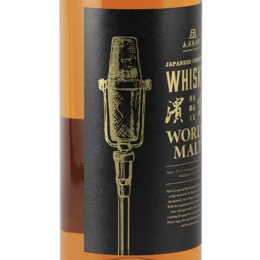 Japanese Comedian Whiskey Hama World Malt - Bottle Of Japan