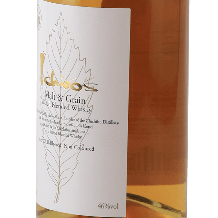 Ichiro's Malt Malt & Grain White With Box - Bottle Of Japan