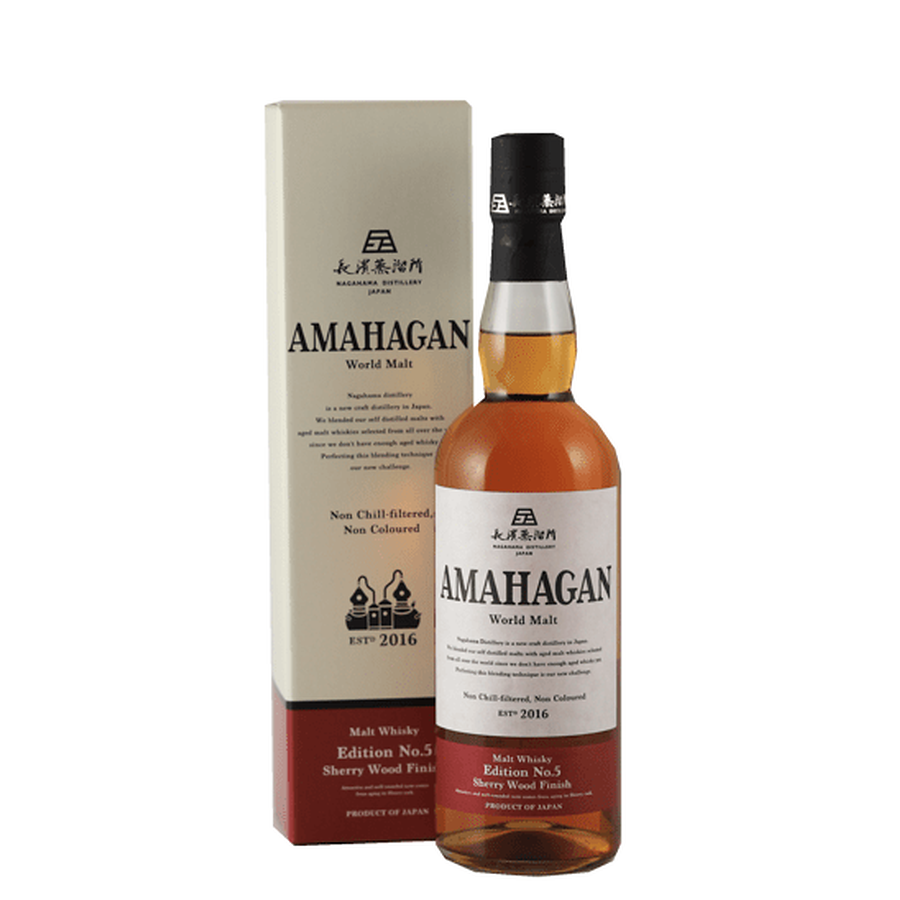 Amahagan World Malt Edition 5 - Bottle Of Japan