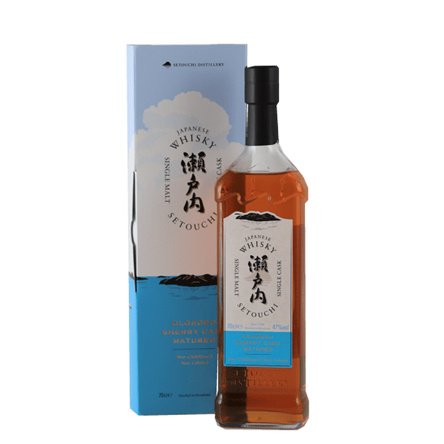 Single Malt Japanese Whisky Setouchi Oloroso Sherry Cask - Bottle Of Japan