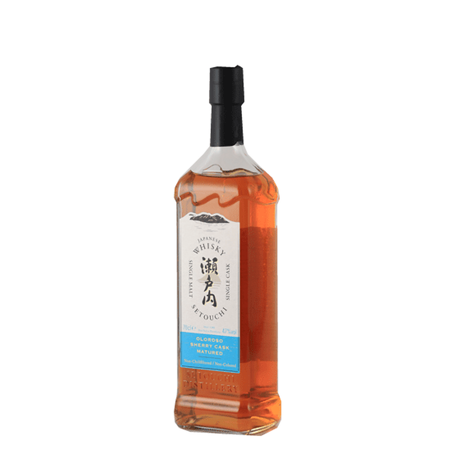 Single Malt Japanese Whisky Setouchi Oloroso Sherry Cask - Bottle Of Japan