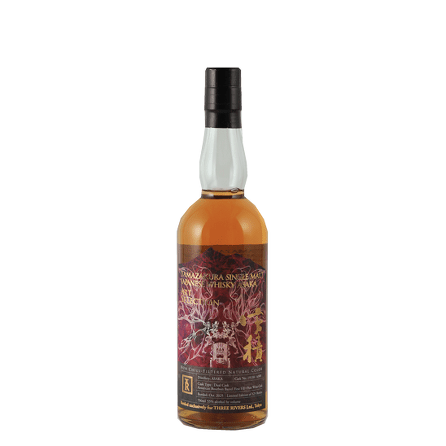 Asumi Distillery Yamazakura Art Selection Dual Cask for Three Rivers - Bottle Of Japan