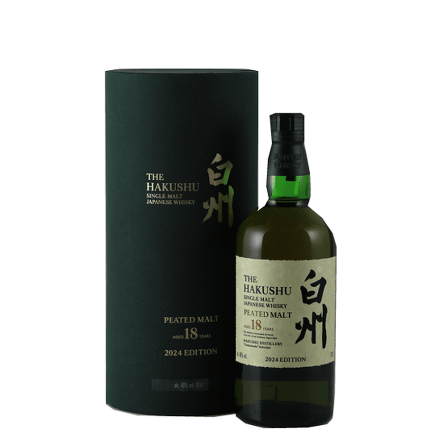 Hakushu 18 Year Old Peated Malt 2024 Edition - Bottle Of Japan