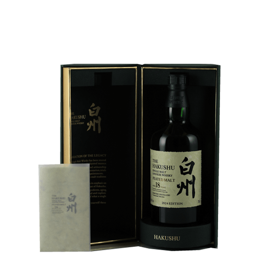Hakushu 18 Year Old Peated Malt 2024 Edition - Bottle Of Japan