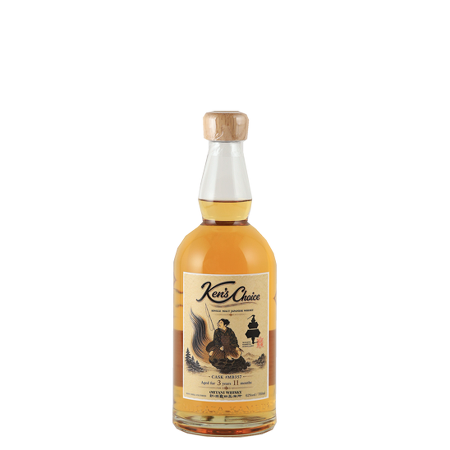 Ken's Choice Niigata Kameda 3 Year Japanese 62% — Single Malt
