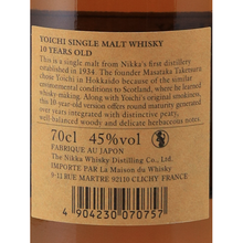 Load image into Gallery viewer, Nikka Yoichi 10 Years [Parallel Import] — Single Malt