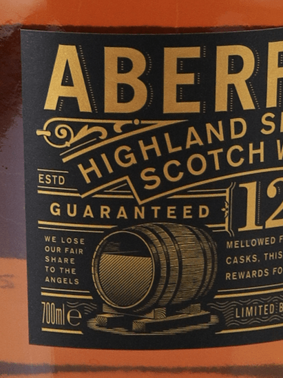 Aberfeldy 12 Year Old 700ml Gold Box - Bottle Of Japan