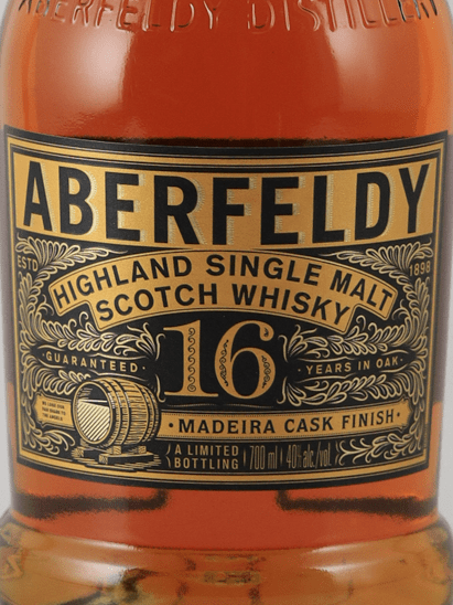 Aberfeldy 16 Year Old Madeira Cask - Bottle Of Japan