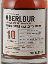 Load image into Gallery viewer, Aberlour 10 Year Old Single Cask Edition 500ml - Bottle Of Japan