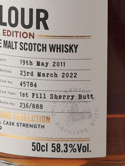 Aberlour 10 Year Old Single Cask Edition 500ml - Bottle Of Japan