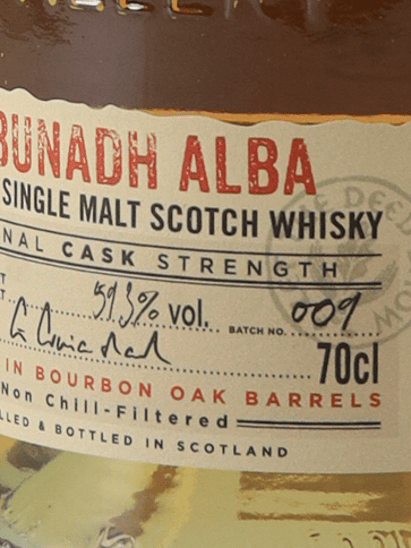 Aberlour Abunadh Alba Batch 9 - Bottle Of Japan