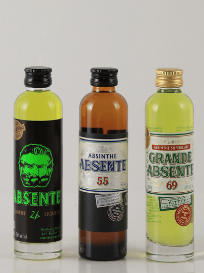 Absente Mini 3 Bottle Set - Bottle Of Japan