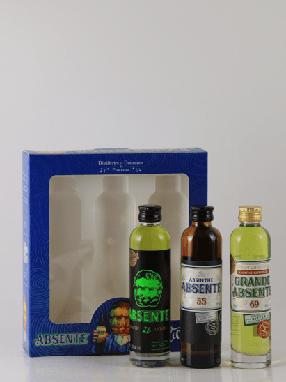 Absente Mini 3 Bottle Set - Bottle Of Japan
