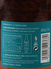 Load image into Gallery viewer, AD Rattray Cask Speyside 12 Year Old - Bottle Of Japan