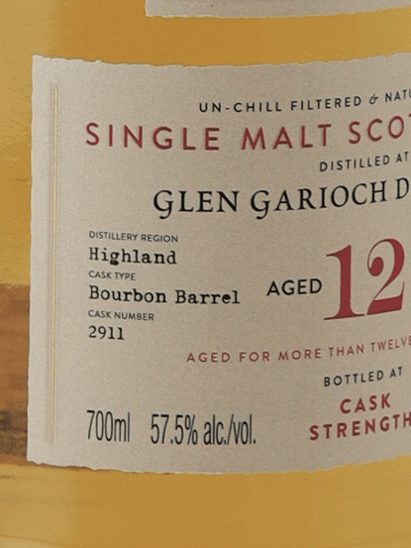 AD Rattray Glen Garioch 12 Year Old 2012 - Bottle Of Japan