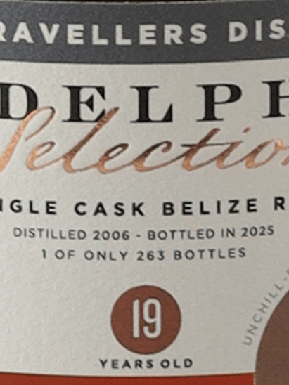 Adelphi Belize Travellers 19 Year Old 2006 - Bottle Of Japan